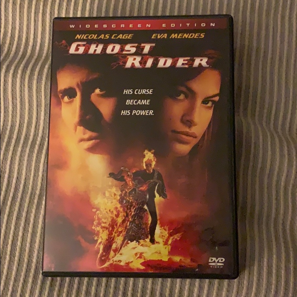 Ghost Rider Movie DVD  | Nicolas Cage & Eva Mendes